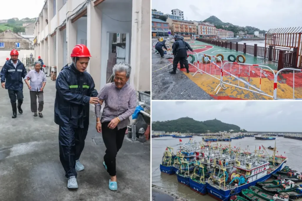 Typhoon Bavi heads for China, almost 2 million people relocated
