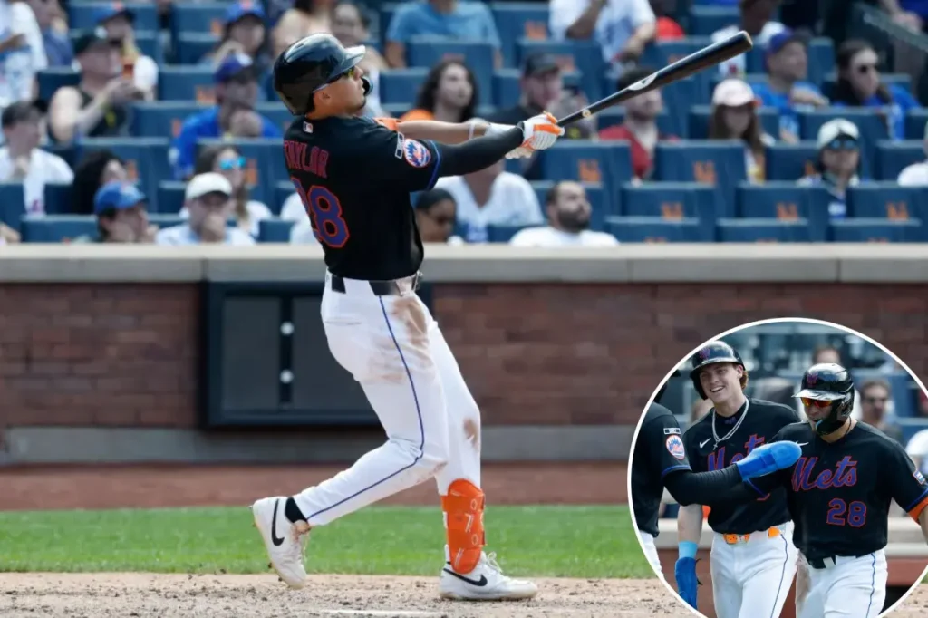 Tyrone Taylor's hitting is improving just when the Mets need it most.