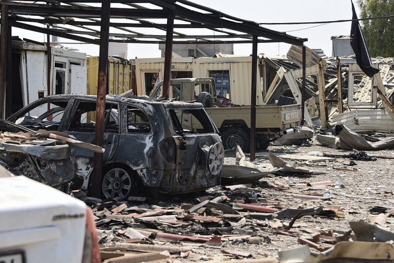 U.S. and Saudi forces target Iran-supported militant groups in Iraq as Trump cautions about more responses.