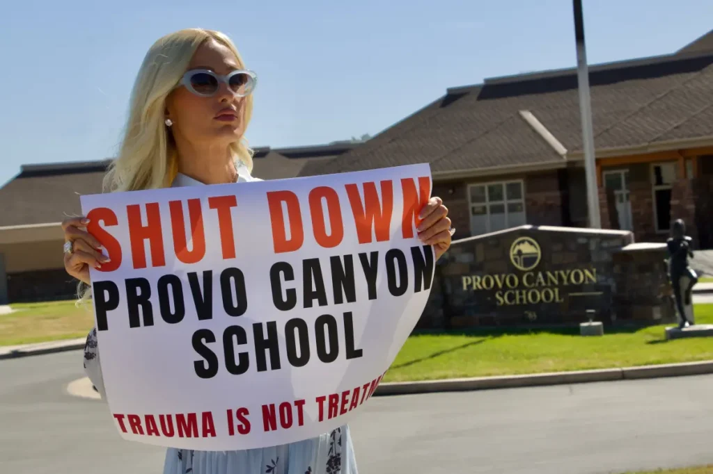 Utah boarding school that Paris Hilton claims abused her as a teenager loses its license