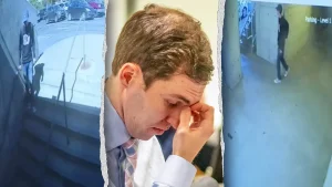 Video reportedly shows Tyler Robinson during the Charlie Kirk assassination attempt