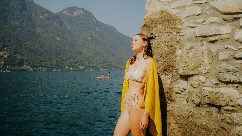 Visitors in Varenna may be fined for not covering up their bikinis away from the beach.