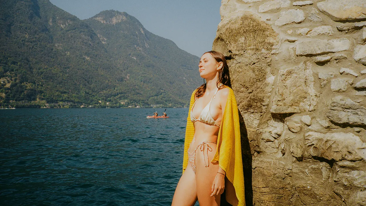 Visitors in Varenna may be fined for not covering up their bikinis away from the beach.