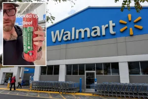 Walmart in California secures expensive meat items to combat theft