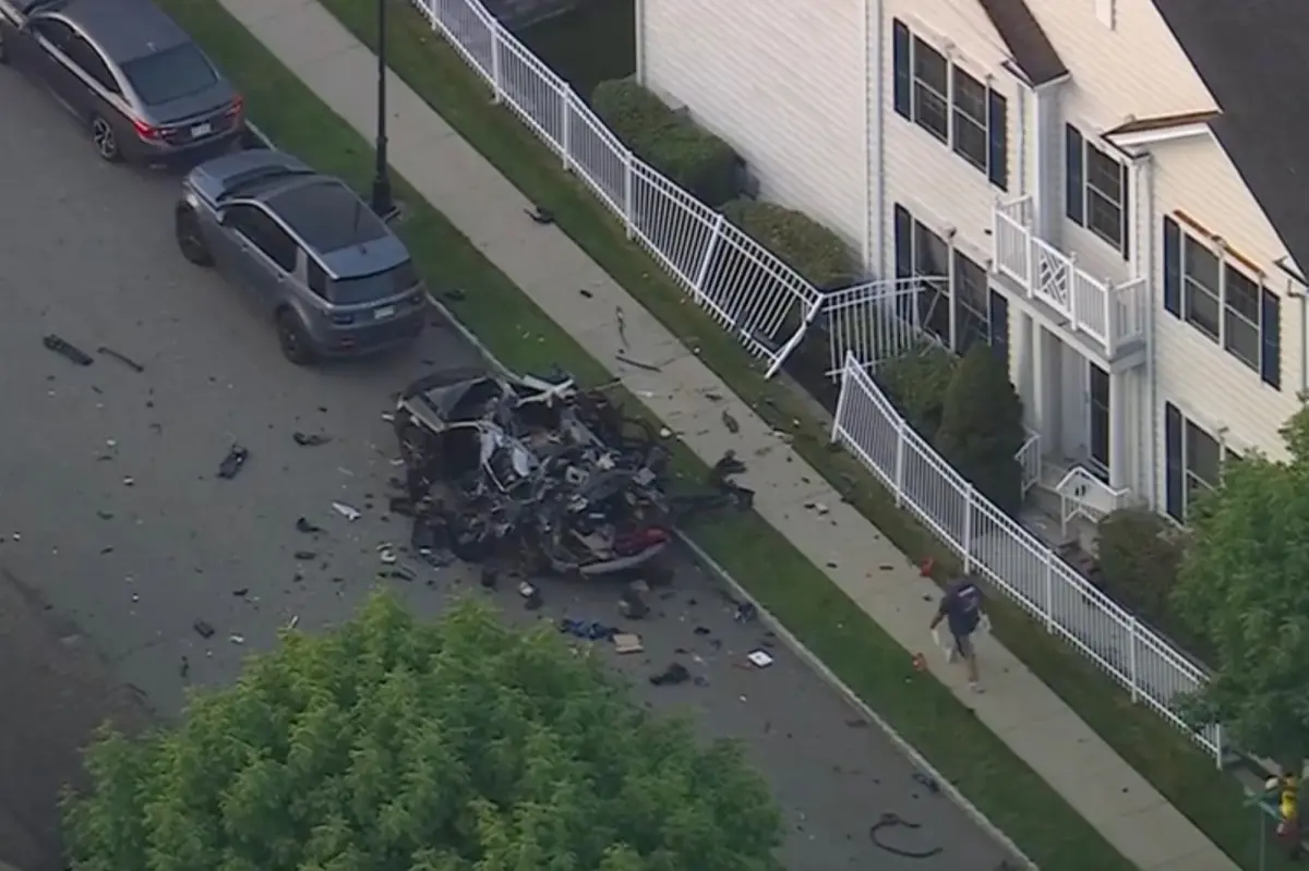 Welder escapes unharmed after car explosion while inside in calm NJ neighborhood