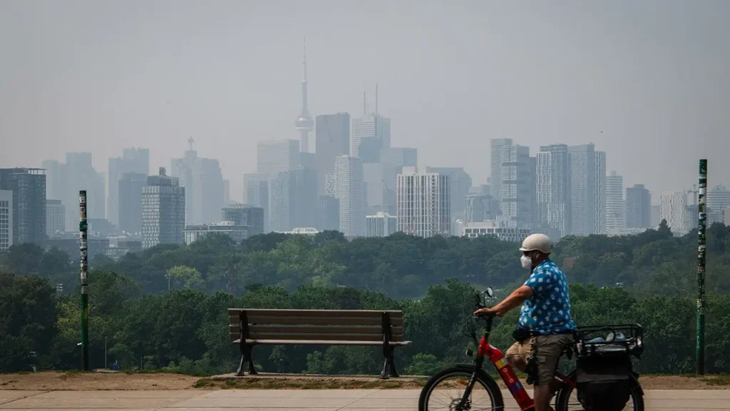 Wildfire smoke in Canada leads to rescheduling of MLB and MLS games
