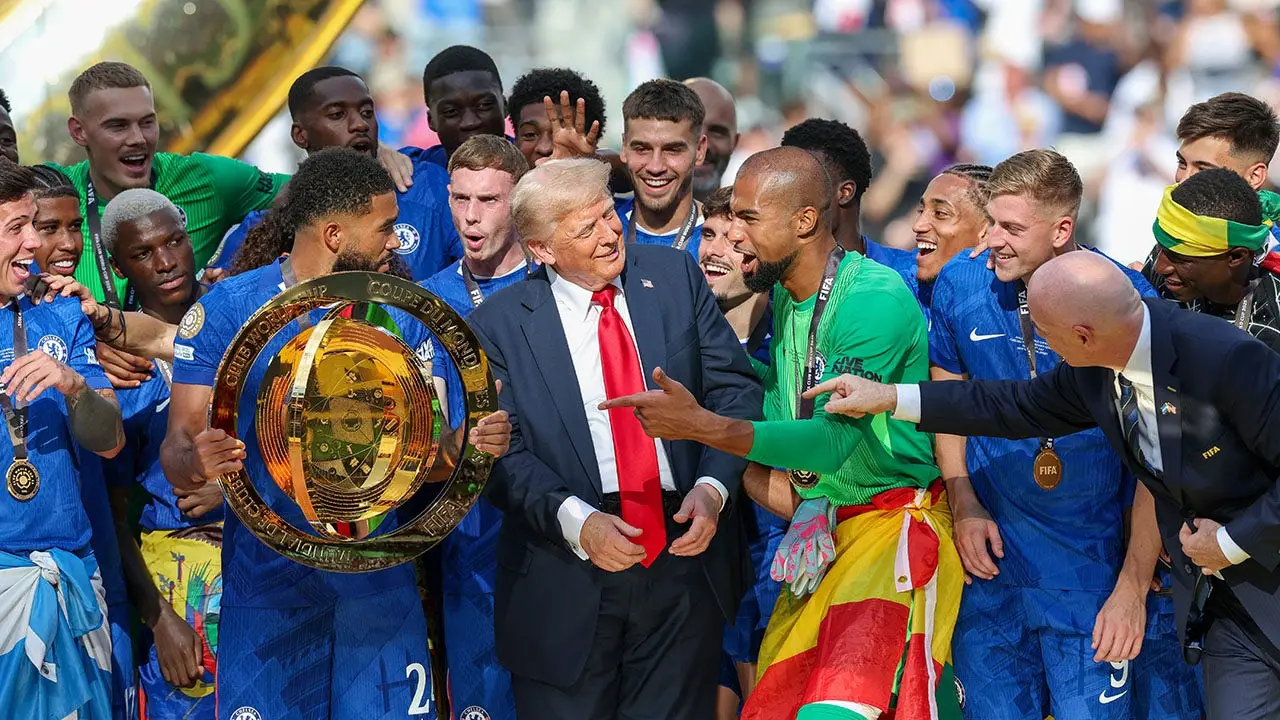 Will Trump show up at the World Cup final?