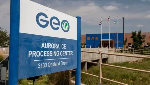 Woman shot near Aurora ICE center following weekly protest, suspect detained