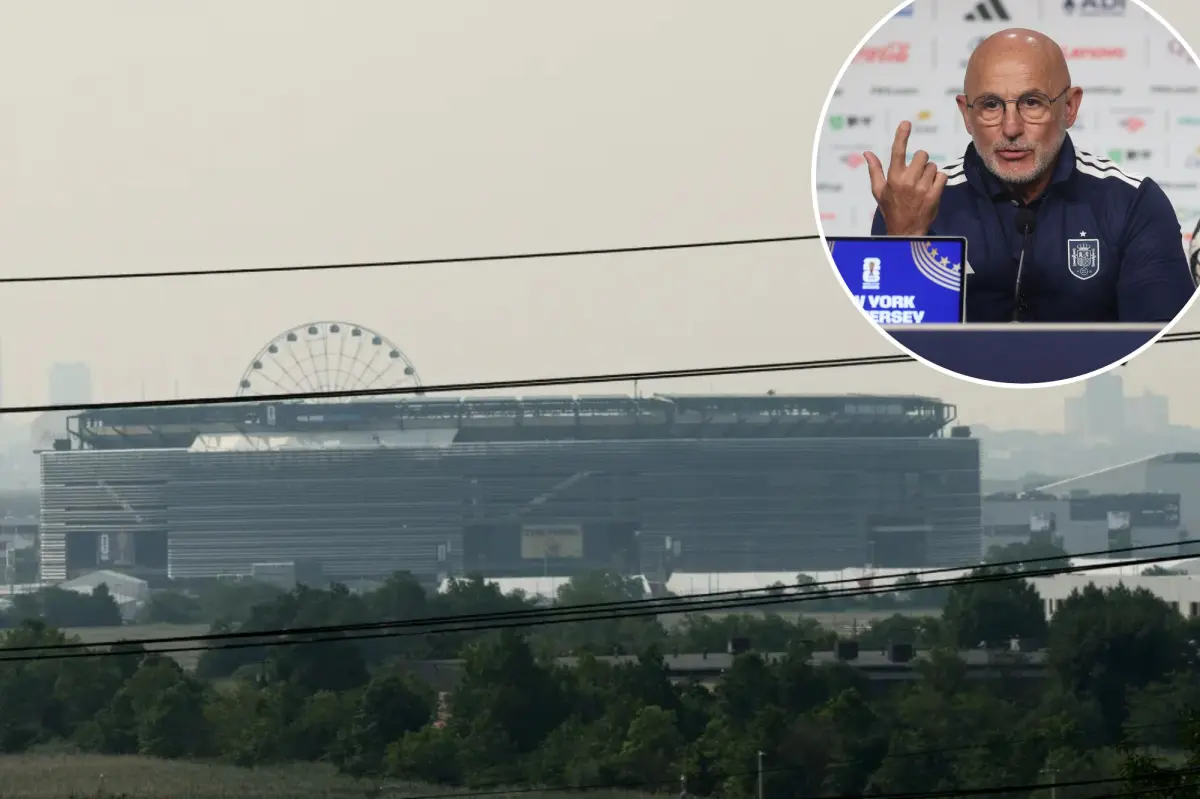 World Cup final outlook uncertain with hazy conditions expected