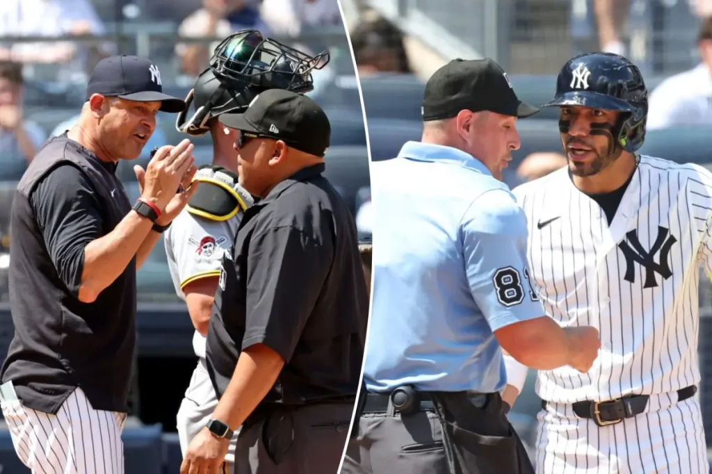Yankees upset with MLB regarding the Jose Caballero pitch-timer incident