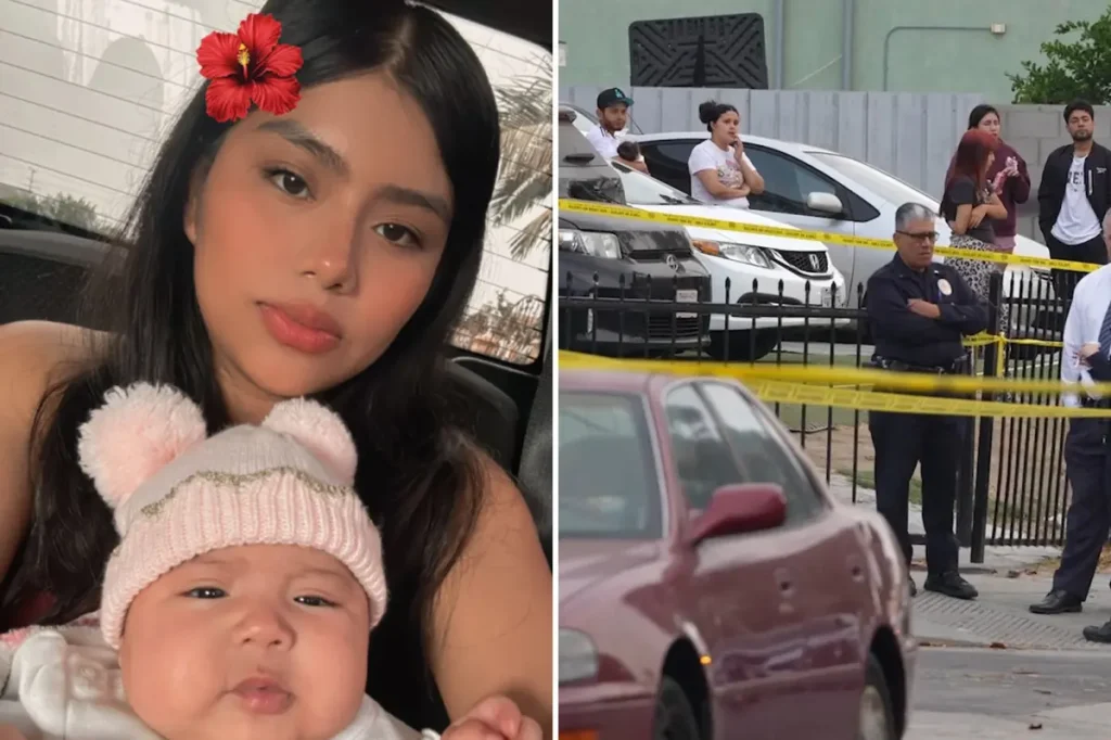 Young mother killed by stray bullet while sleeping beside her one-year-old daughter