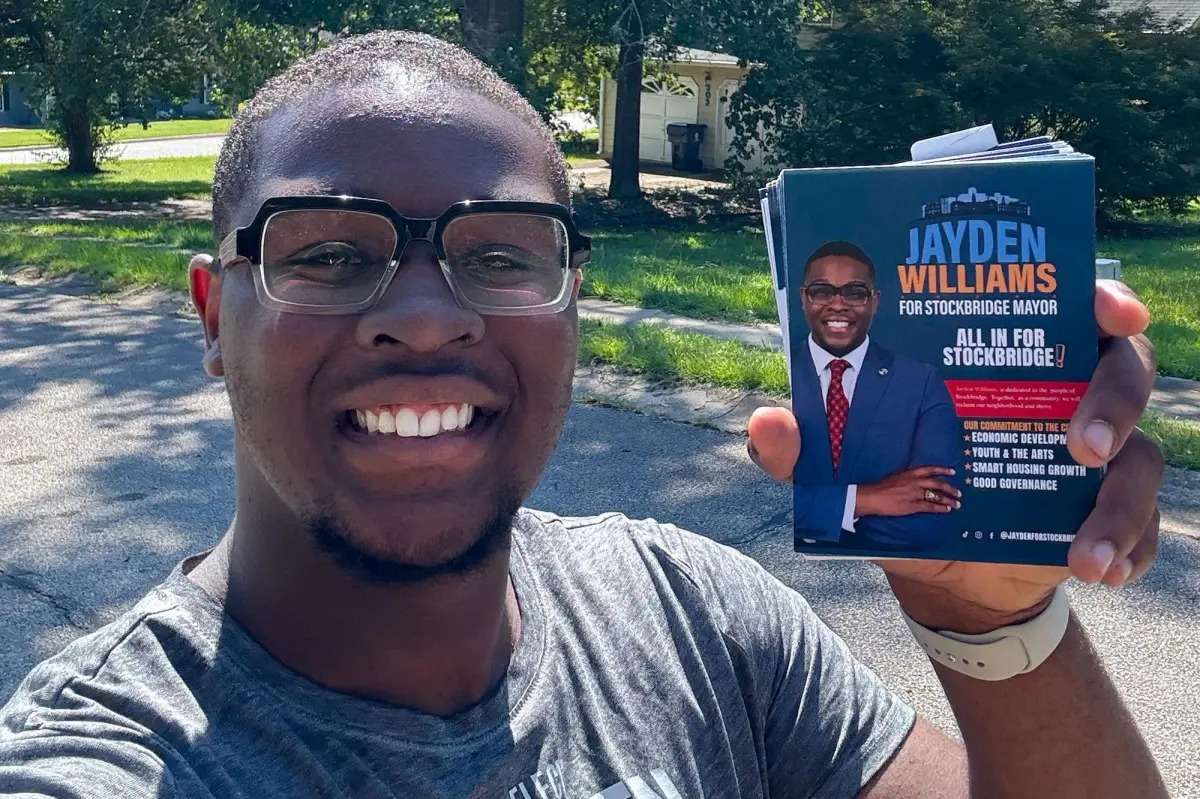 Youngest mayor of Stockbridge, Georgia, Jayden Williams, investigated for suspected spending issues, reports say