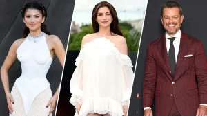 Zendaya and Anne Hathaway shine on the red carpet for 'The Odyssey' press tour