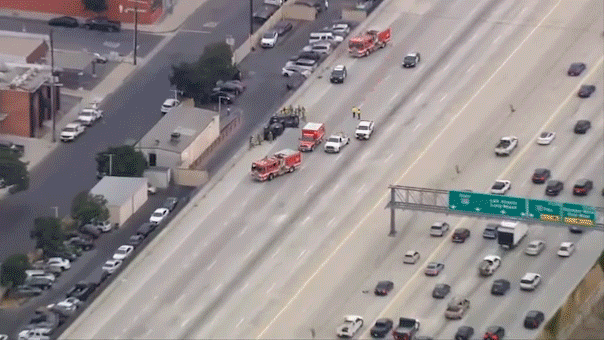 405 Freeway SigAlert in West Los Angeles leads to significant traffic congestion