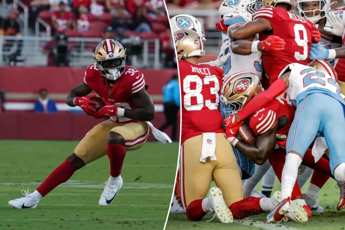 49ers release experienced running back just days before final roster decisions