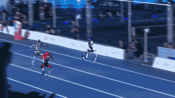 A Chinese humanoid robot sets a new record in the 100m with a time of 9.39 seconds, surpassing Usain Bolt.