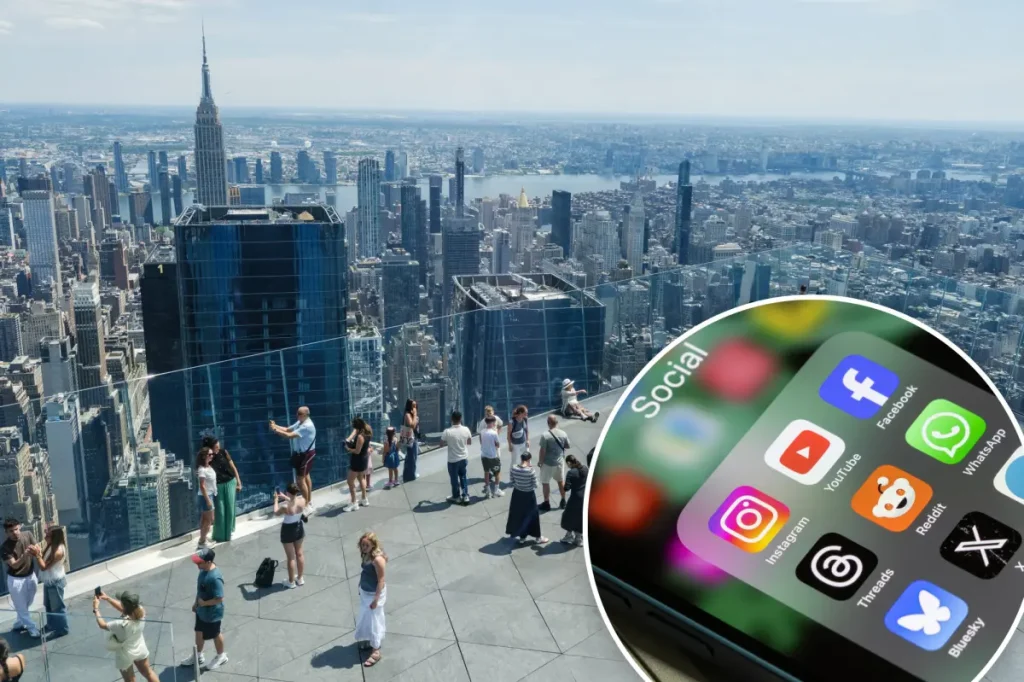 A study finds that New York has the highest dependence on social media.