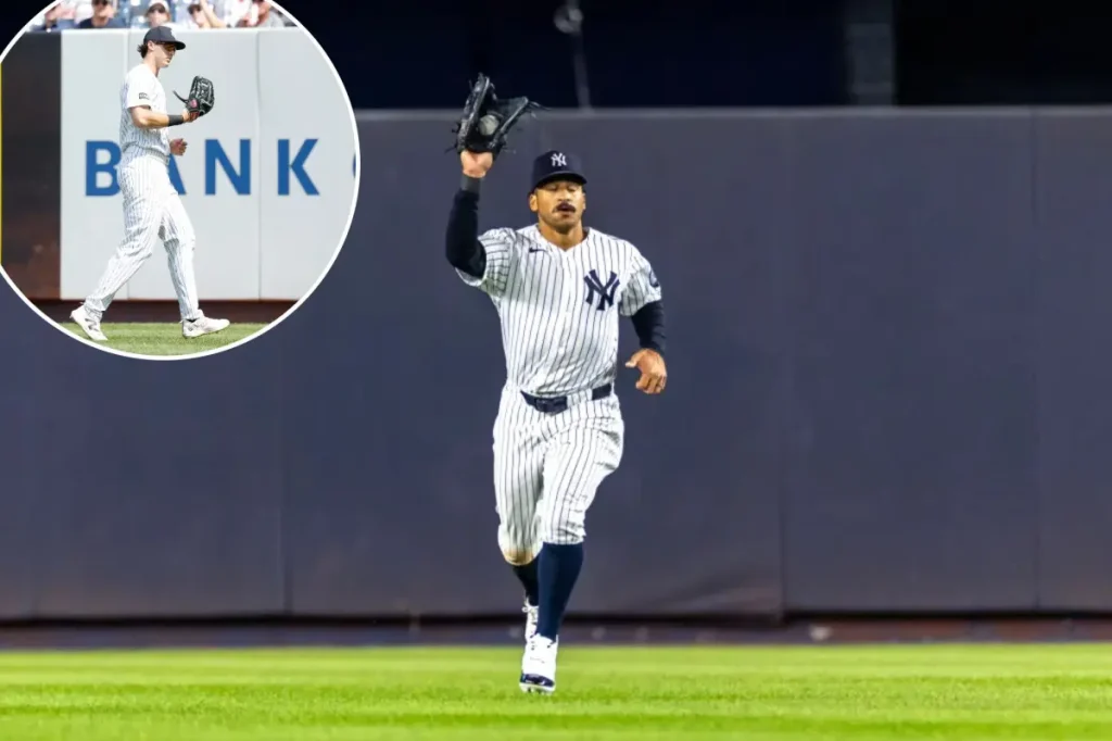 Aaron Boone thinks that keeping Trent Grisham in center field is the best choice.