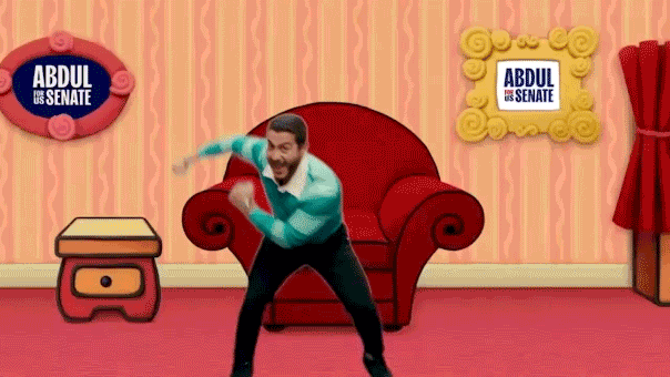 Abdul El-Sayed’s Blue's Clues video about the Michigan Senate received online mockery.