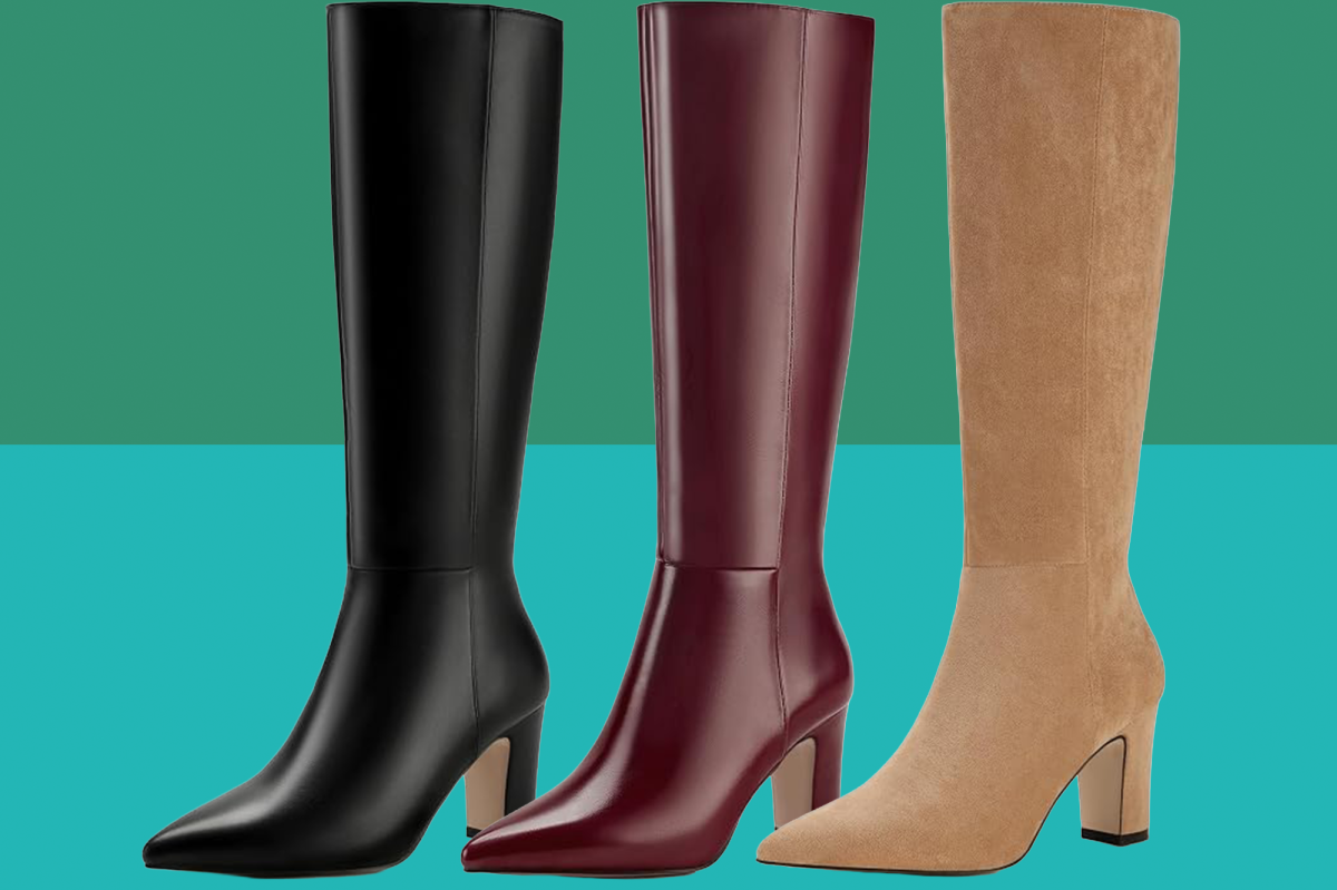 Add these stylish high boots to your fall wardrobe, now priced below $50
