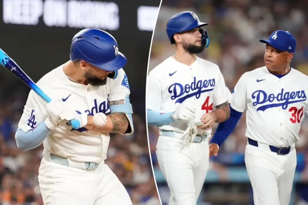 Andy Pages of the Dodgers faces tough news with a hand fracture