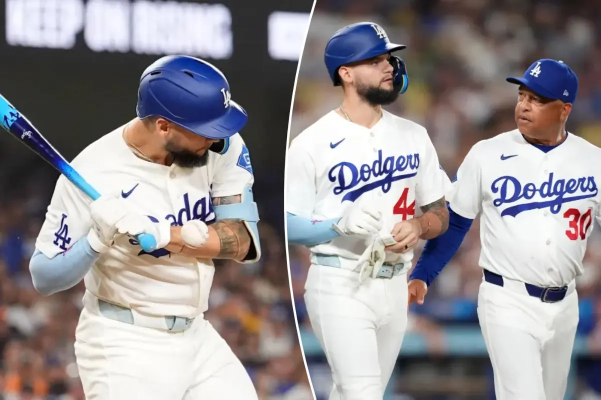 Andy Pages of the Dodgers faces tough news with a hand fracture