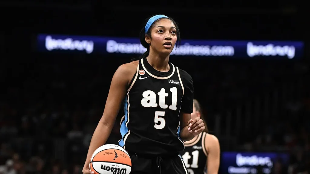 Angel Reese acknowledges she wasn&rsquo;t performing well before aiding Dream in taking a halftime lead against Fever