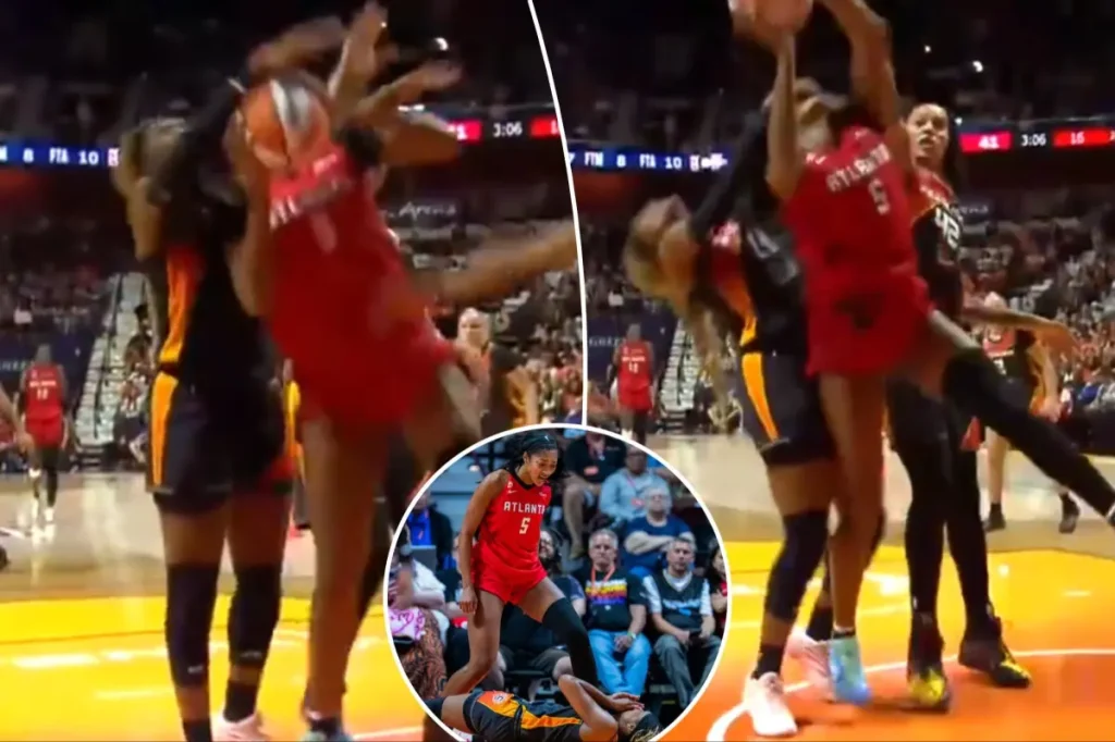 Angel Reese struck in the head prior to intense altercation as WNBA situation continues