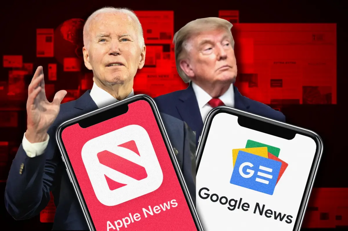 Apple and Google support media that back Democratic presidential candidates