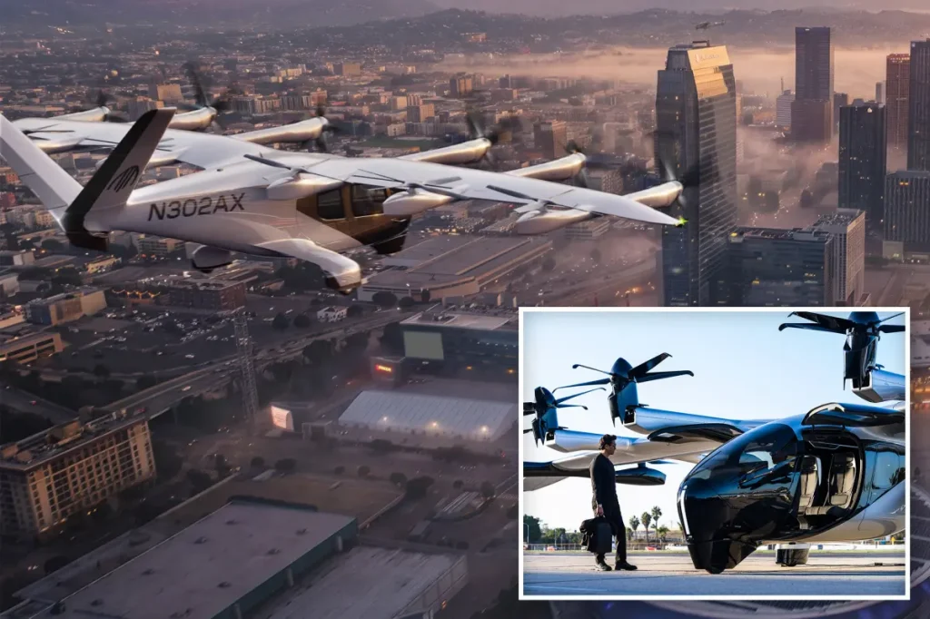 Archer Aviation and AEG intend to build an electric air taxi vertiport at L.A. LIVE.