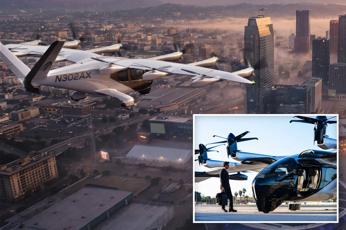 Archer Aviation and AEG intend to build an electric air taxi vertiport at L.A. LIVE.