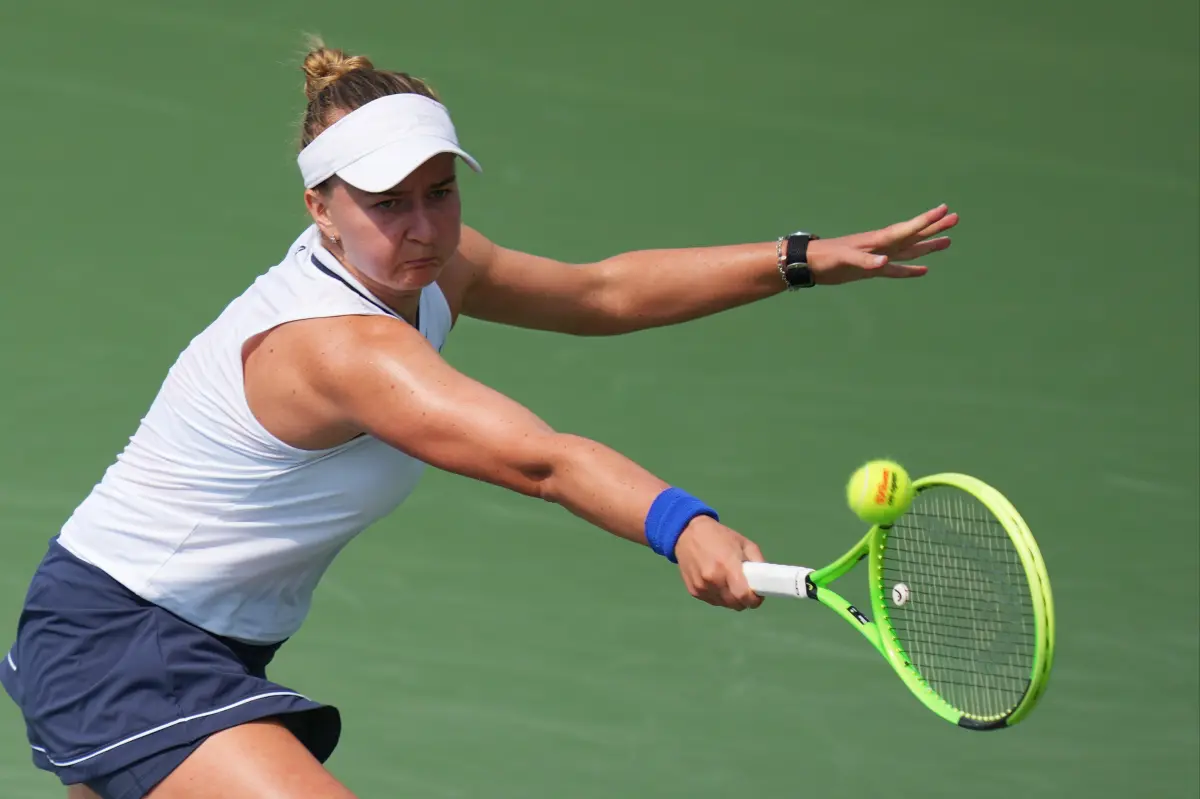 Barbora Krejcikova is the first seeded player eliminated at the US Open