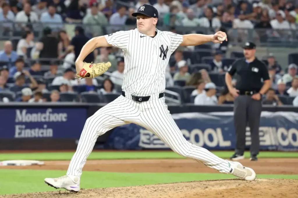 Brent Headrick set to challenge Yankees' record for games pitched