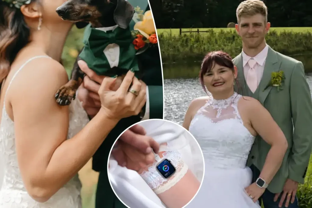 Brides have differing opinions on wearing fitness trackers during their weddings.