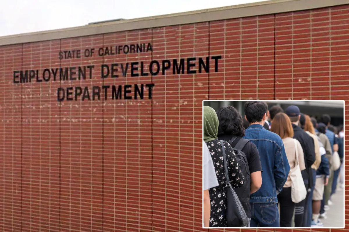 California has the highest number of ongoing unemployment claims in the nation this week.