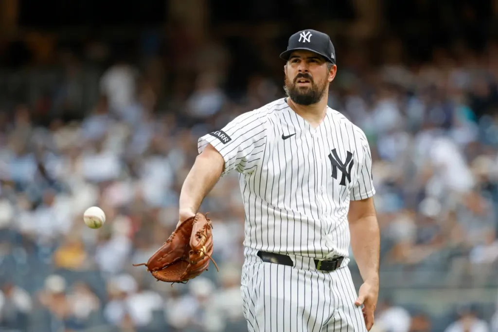 Carlos Rodon has aspects to improve after a satisfactory debut amid pressure on the struggling Yankees rotation.