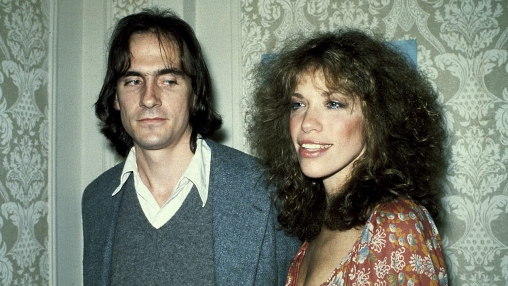 Carly Simon appears to speak about her unsuccessful marriage to James Taylor in her latest song