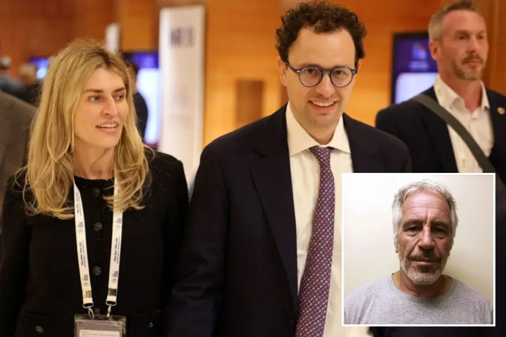CEO's wife previously sought funding from Jeffrey Epstein for an adult project &mdash; now she guides the Claude AI company.
