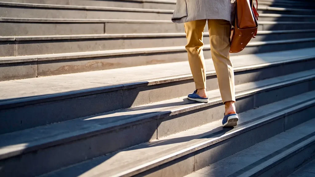 Climbing stairs associated with a 39% reduced risk of dying from cardiovascular disease