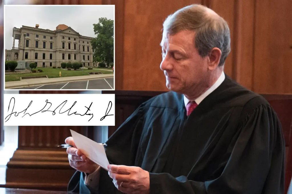 Colorado man Joshua Culver charged with using a forged Chief Justice Roberts signature to have his own criminal case dropped