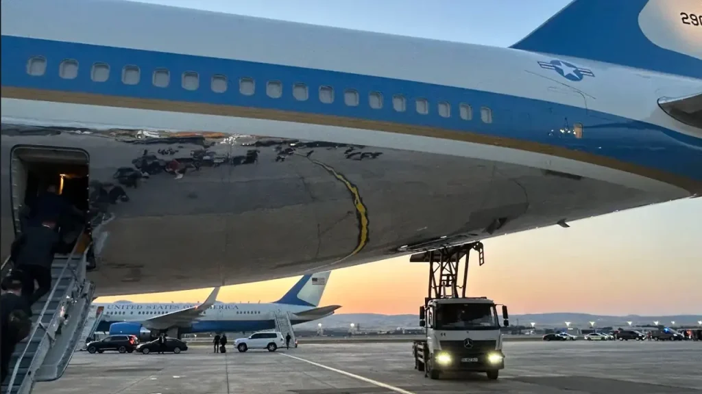 Concerns about Air Force One safety increase after reports of Trump secretly changing planes