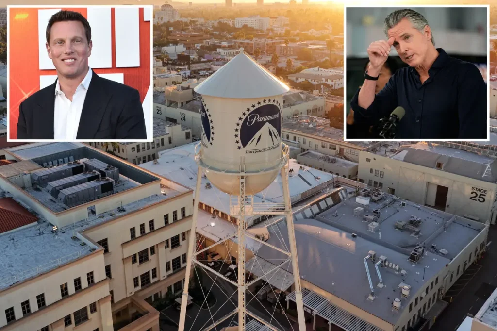 David Ellison intends to relocate Paramount to Texas and Georgia.