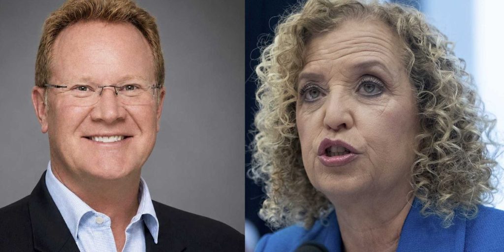 Debbie Wasserman Schultz secures primary victory in Florida — Republican criticizes her as an 'outsider' who 'parachuted' into the area