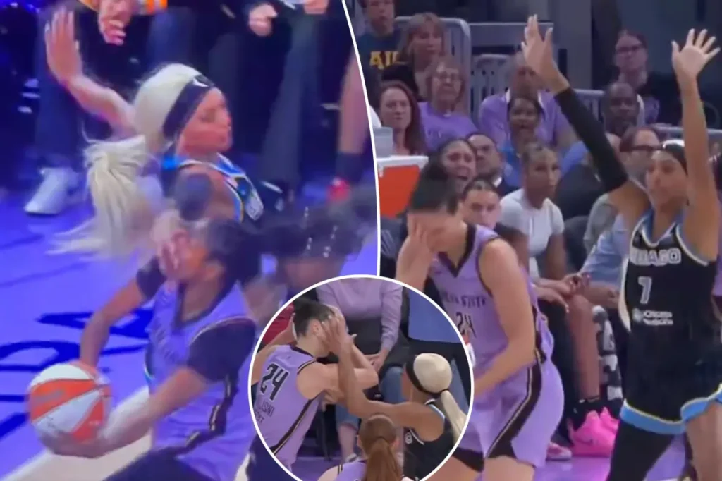 DiJonai Carrington's fouls upset WNBA fans days after the Sophie Cunningham incident.