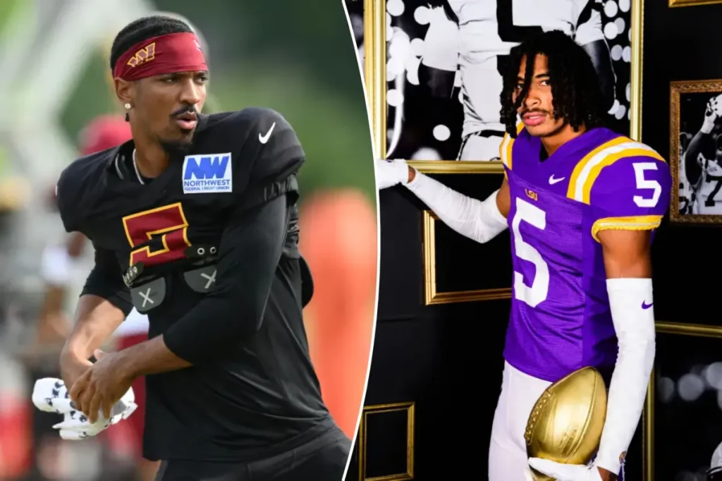 DJ Pickett stands firm on wearing No. 5 despite the situation with Jayden Daniels