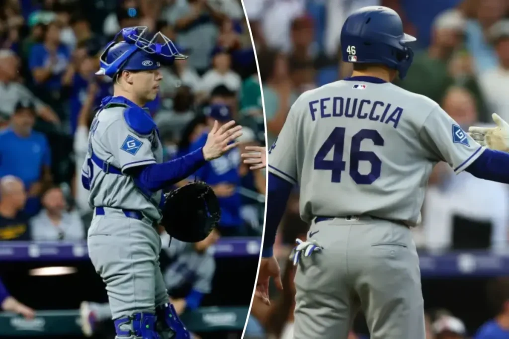 Dodgers catcher Hunter Feduccia leaves early due to stomach illness