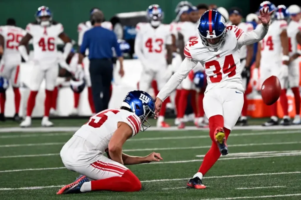 Dominic Zvada excels in preseason ending performance to secure kicking position with the Giants