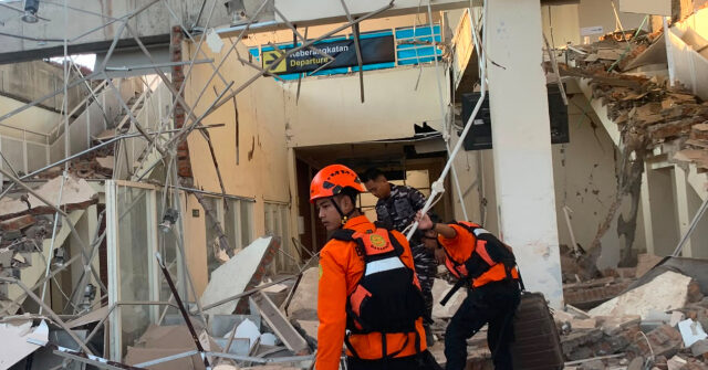 Earthquake Shakes Indonesia: Structures Fall, 38 Confirmed Dead