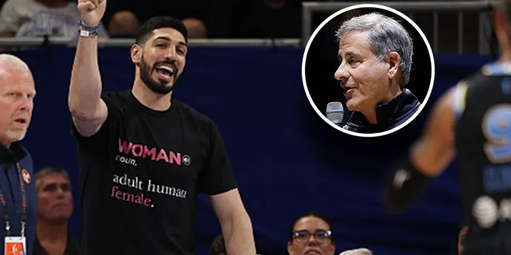 Enes Kanter Freedom replies to WNBA owner who likened his protest to committing a shooting