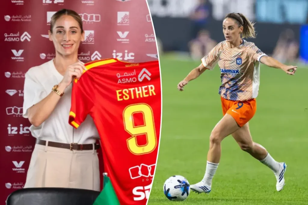 Esther Gonzalez joins a Saudi Arabia club following her departure from Gotham FC.
